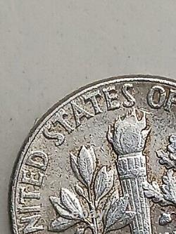 1963 D Mint Silver Dime(Double)