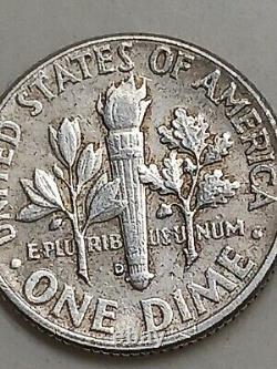 1963 D Mint Silver Dime(Double)