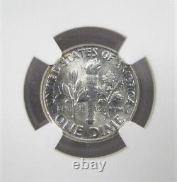 1963-P Silver Roosevelt Dime NGC MS67 Coin AJ129