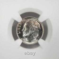 1963-P Silver Roosevelt Dime NGC MS67 Coin AJ178