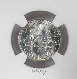 1963-P Silver Roosevelt Dime NGC MS67 Coin AJ178