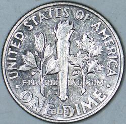 1964-D/D Separated FS-502 Roosevelt Dime Choice AU