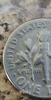 1965 Dime No Mint Mark, ERROR COIN In God we trust