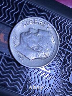 1965 No Mint Mark Roosevelt Dime Many Errors In God We Trust Liberty Good Cond