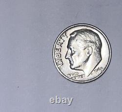 1965 P 10¢ dime SILVER RIM Amazing condition