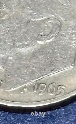 1965 Roosevelt Dime No Mint Mark