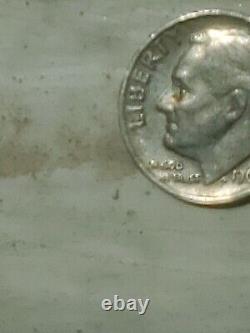 1965 dime no mint mark Liberty Rim 01