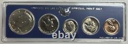 1966 SMS Special Mint Set with 5 on Cheek Dime FS-401 US Mint Packaging