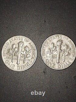 1967 Rosevelt Dimes