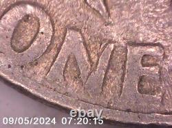 1969 Dime D Mint Mark- Date Errors Off Center Strike