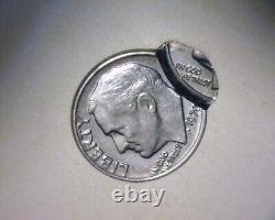 1970 Roosevelt Dime? Double Struck, ? Uni-faced? Stretched? Us Error Coin