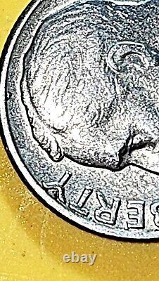 1976 D Dime LETTER ERRORS