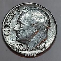 1976 D Roosevelt dime