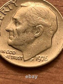 1976 dime no mint mark Error Plus Other Errors. Rare. Not Certified