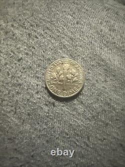 1977 Dime No Mint Mark W on Trim Error