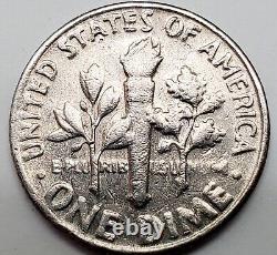 1980 P Roosevelt Dime ERROR Coin