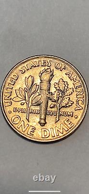 1988 P ROOSEVELT Dime BROAD-STRUCK ERROR