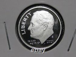1992 1993 thru 2021 & 2022 Silver Gem Cameo Proof Roosevelt Dime 31 coin Set