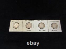 1992 S 2019 S SILVER PROOFS Roosevelt Dimes -(GEM 28 coins)