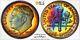 1992 Silver Proof Roosevelt Dime PCGS PR 68 DCAM Monster Toned Rainbow Toning