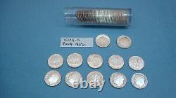 1994 S Proof Roosevelt Dimes Roll Of 50 Fresh From Mint Sets 90 % Silver