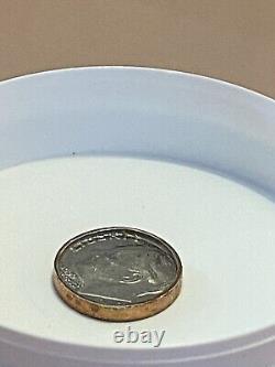 1996 P Massive Rim Error Dime