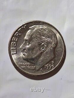 1999 P Roosevelt Dime