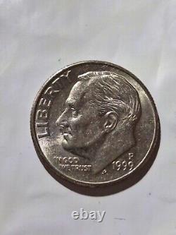 1999 P Roosevelt Dime