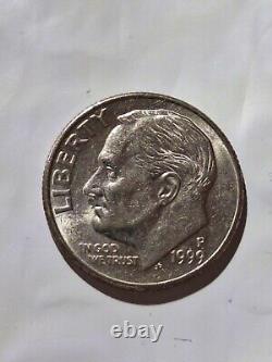 1999 P Roosevelt Dime