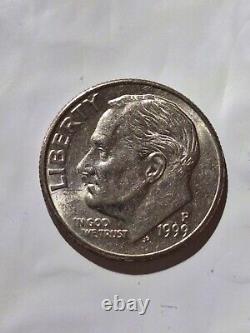 1999 P Roosevelt Dime