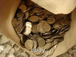 1 Full roll worth of Silver Roosevelt Dimes 50 coins 1946 to 1964
