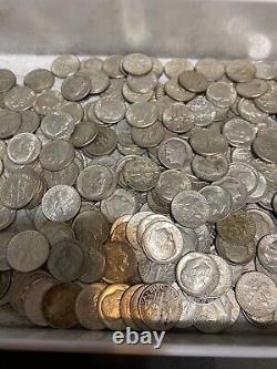1 roll 50 90% silver roosevelt dimes mixed dates and mints