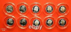 2000 2021 PDSS +S Roosevelt Dime 90 Coin BU Set wALL Clad & Silver Proof + Enh