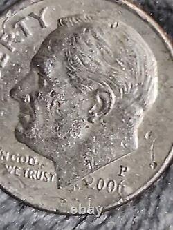 2000 P Roosevelt Dime With Errors