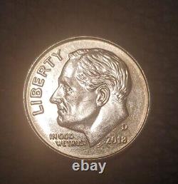 2018 (D) US Roosevelt Dime DDO DDR