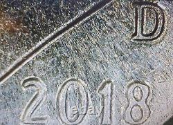 2018 (D) US Roosevelt Dime DDO DDR