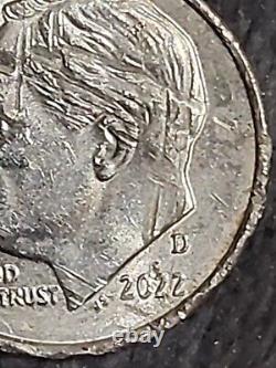 2022 D Roosevelt Dime Errors