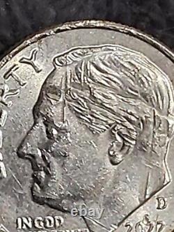 2022 D Roosevelt Dime Errors