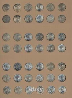 210 Roosevelt Dimes 1946-2013 PROOF & Silver in NEW Dansco Proof PDS Mints Unc
