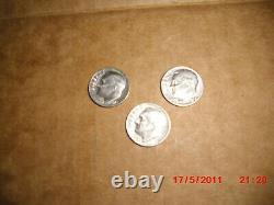 3 coins 1975 Dime No S NO PROOF COINS