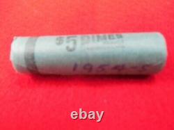 (50) 1954-S Roosevelt Silver Dime Roll BU Uncirculated See Details Below