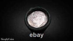 (50) 1958-D Roosevelt Silver Dime Roll BU Uncirculated Coin Lot Shotgun SKU-6