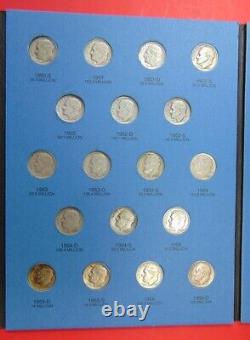 50 Silver Dimes = Set Of 48 Roosevelts (1946- 64) + Obverse And Reverse Type
