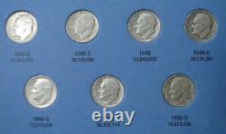 50 Silver Dimes = Set Of 48 Roosevelts (1946- 64) + Obverse And Reverse Type