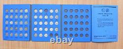 90% Silver, Roosevelt Dime folder withcoins starting 1946, Whitman. Missing 1955