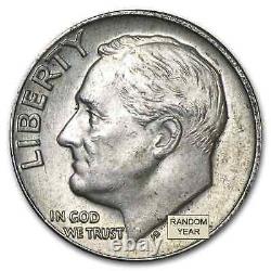 90% Silver Roosevelt Dimes $500 Face-Value Bag SKU #62515