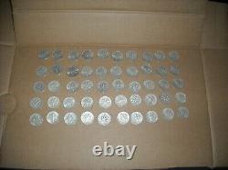 ALL PRE-65 Mixed year lot Roosevelt US 90% Silver Dimes Roll of 50 FREE SHIPPING