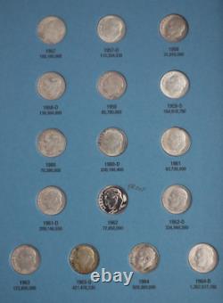 Complete Roosevelt Dimes 1946 to 1964