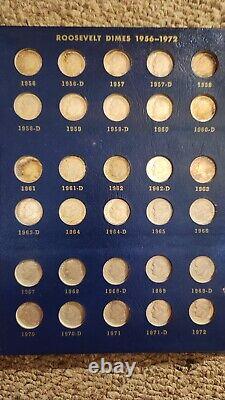 Complete Set 1946 2003 Roosevelt Dime Collection. Unc And Au