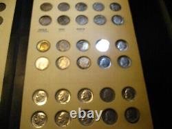 Complete Silver Set of Roosevelt Head Dimes 1946-1964 Also Has 1965-1972 Cop/Nic